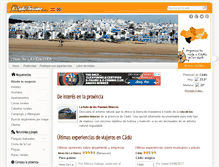Tablet Screenshot of cadiz-turismo.com